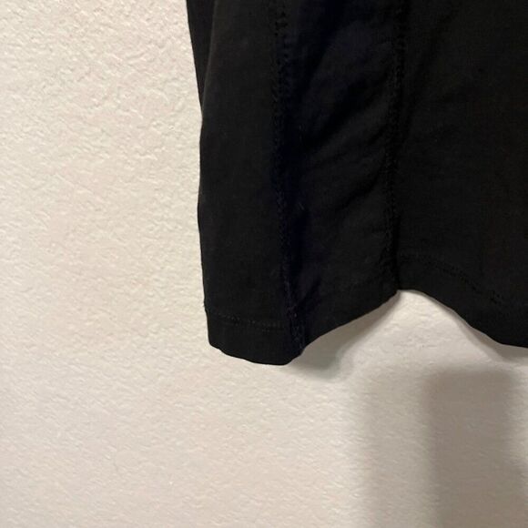 Womens Free People Out Of Africa Black Bodycon Dress XS Tribal Mesh Cutout Batik - Picture 7 of 10